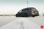 Volkswagen Golf R Estate on Vossen Wheels (VFS-10) 2017 года